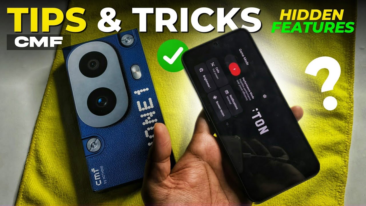 cmf phone 1 top features 🤩 | nothing cmf phone 1 hidden tips & tricks