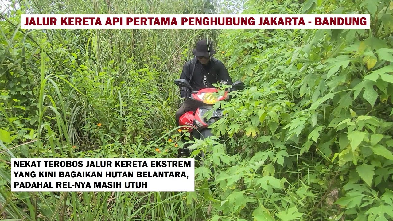 BERSAMA OYAN & IPUNG, NEKAT MENYUSURI JALUR REL KERETA API EKSTREM TERTUA DI JAWA BARAT, PART. 1