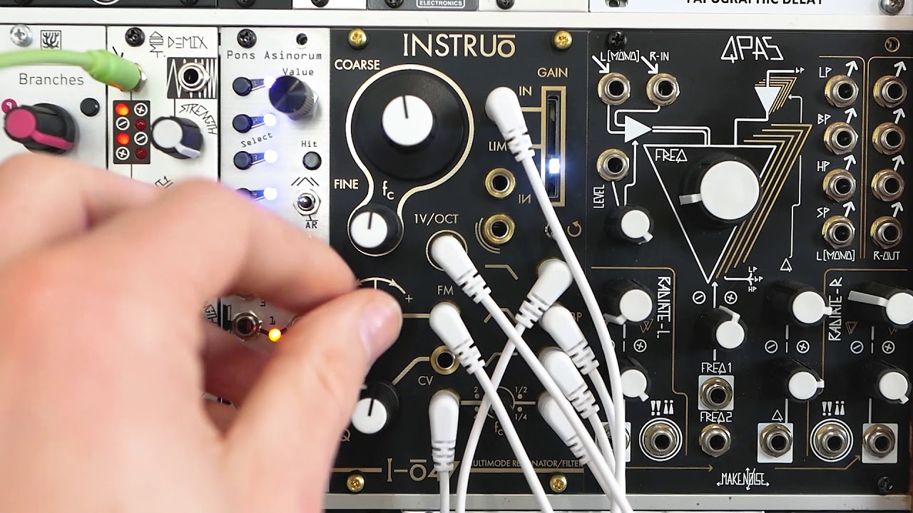 Instruo I-ō47 Eurorack Filter Module - In Depth Demo
