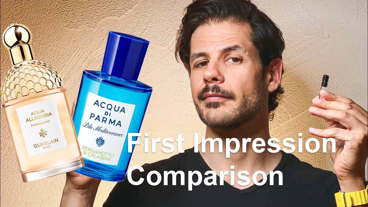 Guerlain Pamplelune vs. Acqua di Parma Bergamotto di Calabria – аромат первые впечатления