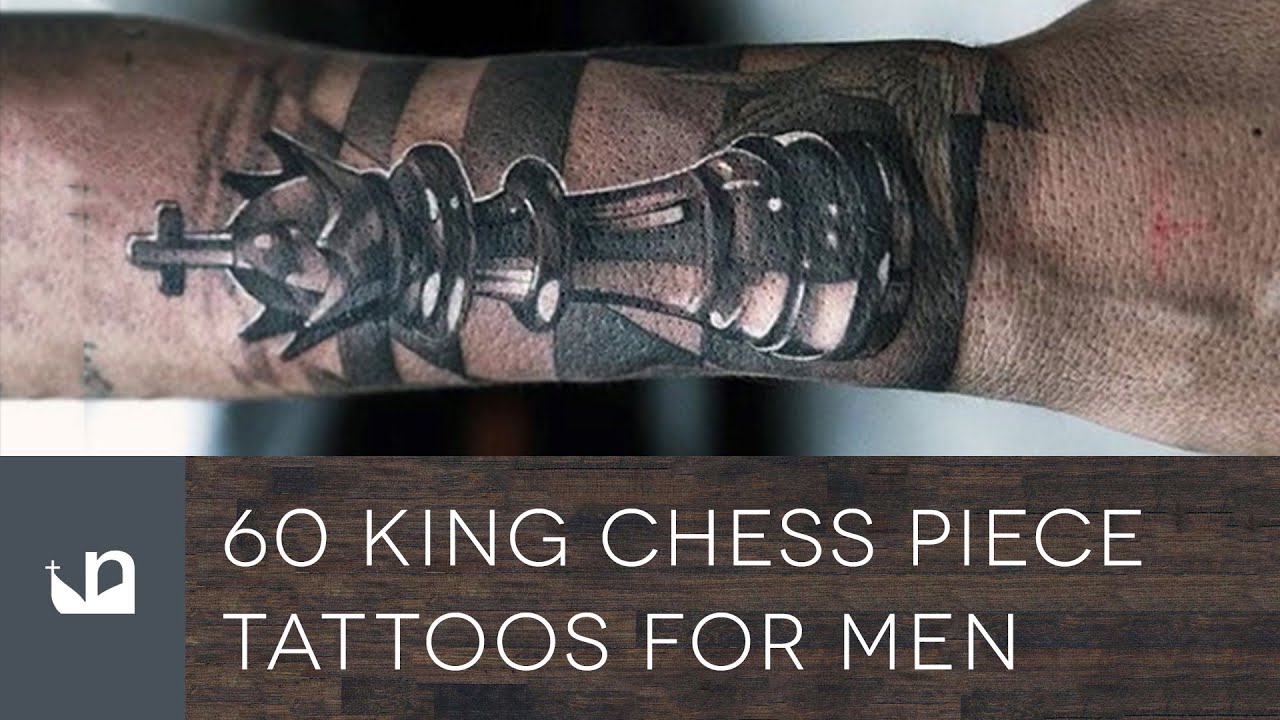 60 King Chess Piece Tattoos For Men
