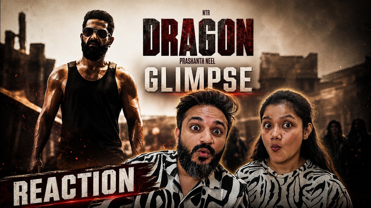 Dragon Glimpse I Reaction Reacts I Raman | NTR | Anil Kapoor | Rukmini Vasanth | Prashanth Neel