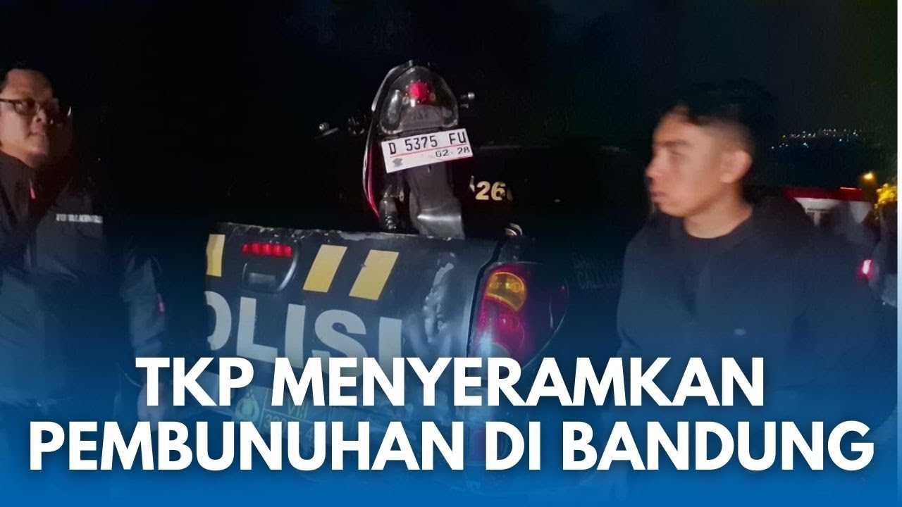 MISTERI PEMBUNUHAN DI BALEENDAH! TKP-nya Gelap dekat Hutan Mayat Terkapar dengan Luka di Leher