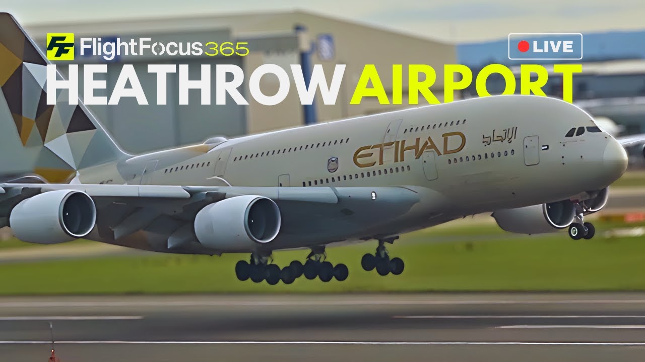 Heathrow Airport Live - Wednesday 14th January 2026