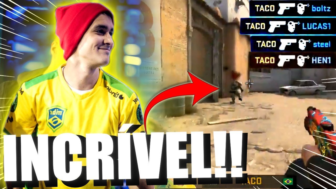 TACO FAZENDO JOGADA ESPETACULAR & HEN1 JOGANDO MUITO!! (Mibr Vs Luminosity) (Melhores Momentos)