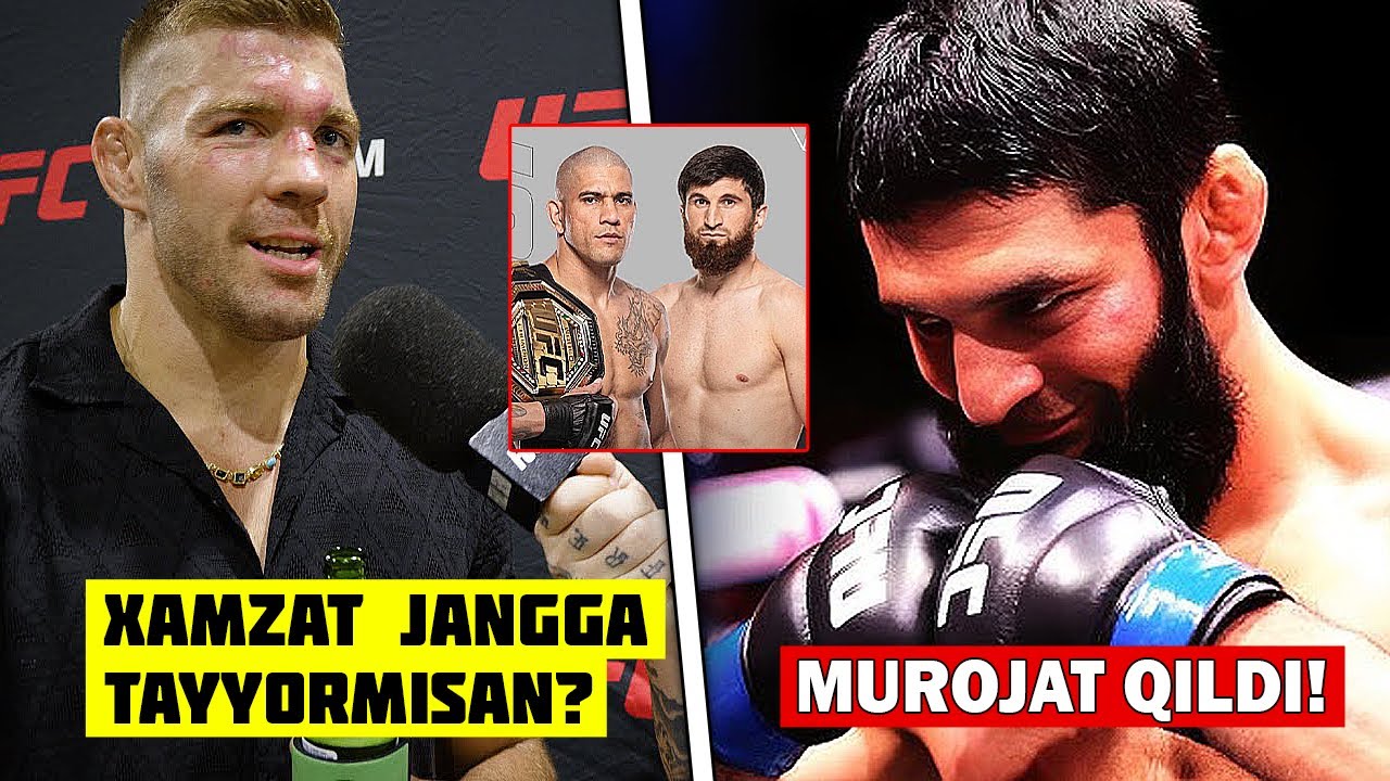 XAMZAT CHIMAYEV MILLION TIKDI! DYU PLESIS XAMZATGA XABAR QOLDIRDI!