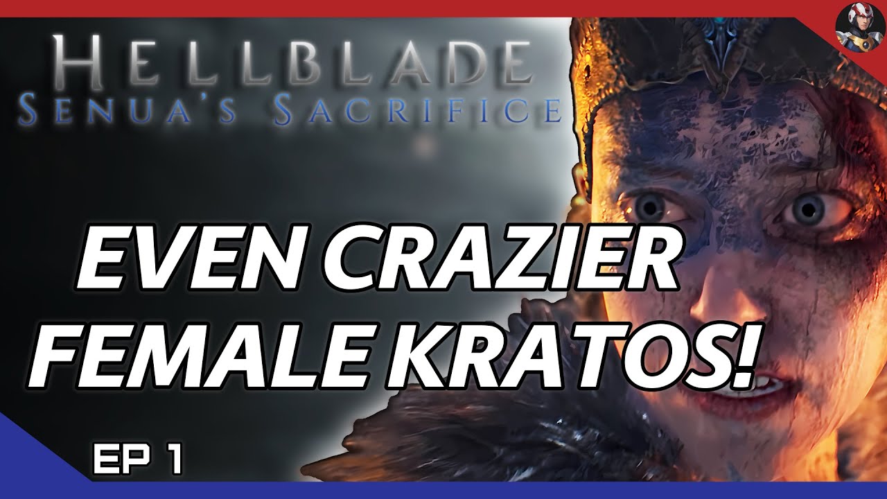 Hellblade: Senua's Sacrifice (SchizoViking) | Even Crazier Female Kratos! | EP.1