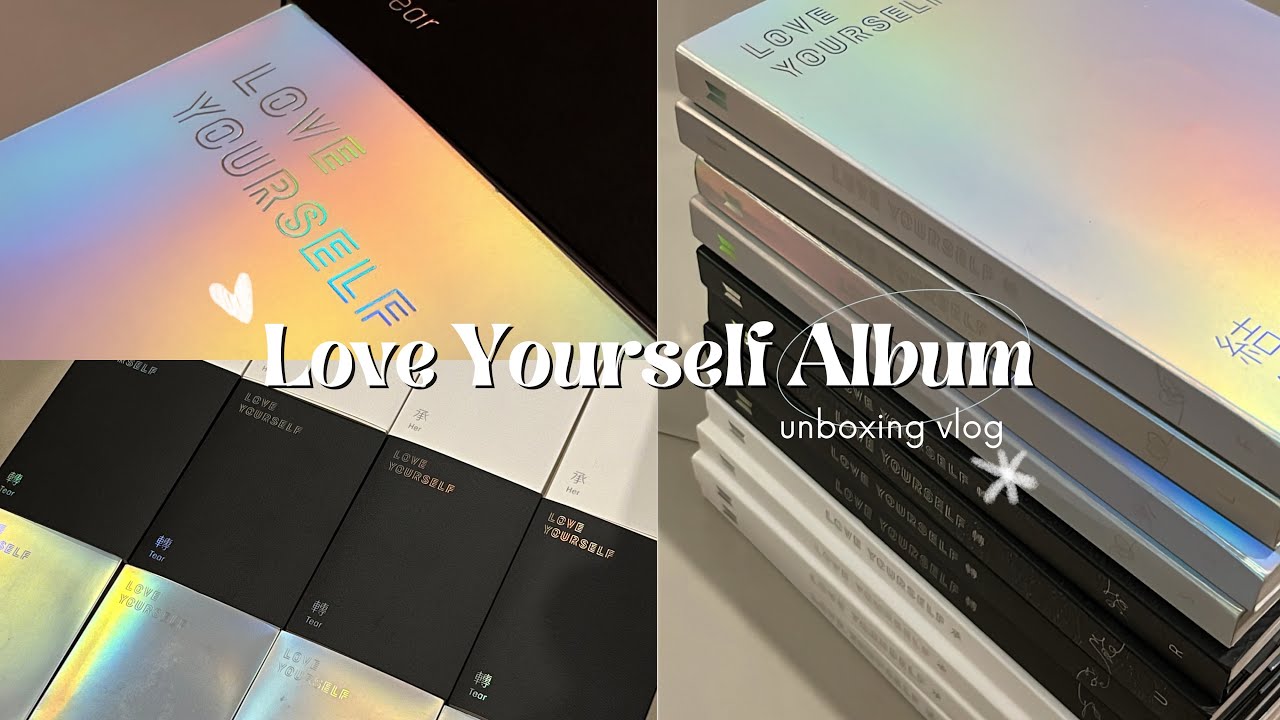 ✨unboxing &ldquo;bts love yourself&rdquo; (HER, TEAR, & ANSWER) albums!✨
