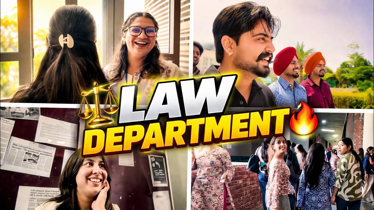Law department 🧑&zwj;⚖️ | VIRALHOOD | CGC UNIVERSITY MOHALI | AAKASH RANA | AKHIL RANA
