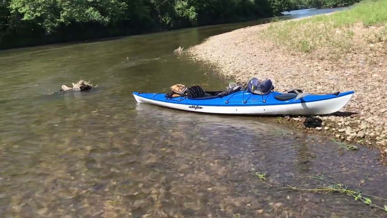 Eddyline Rio kayak maiden voyage