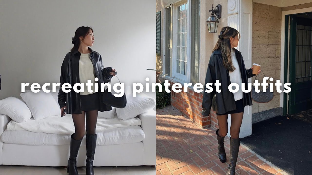 recreating pinterest outfits