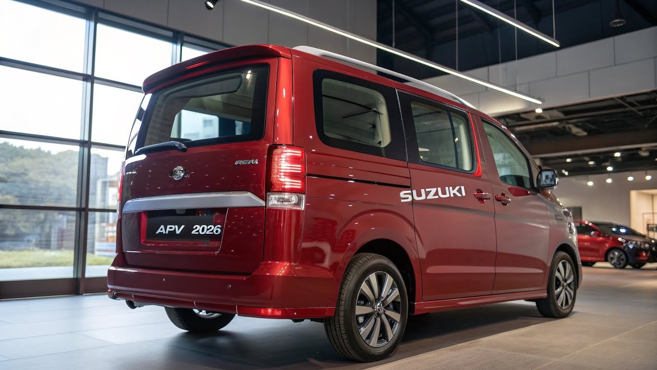 Suzuki APV 2026 – Reliable Family MPV with Spacious Cabin, Strong Mileage & Practical Comfort