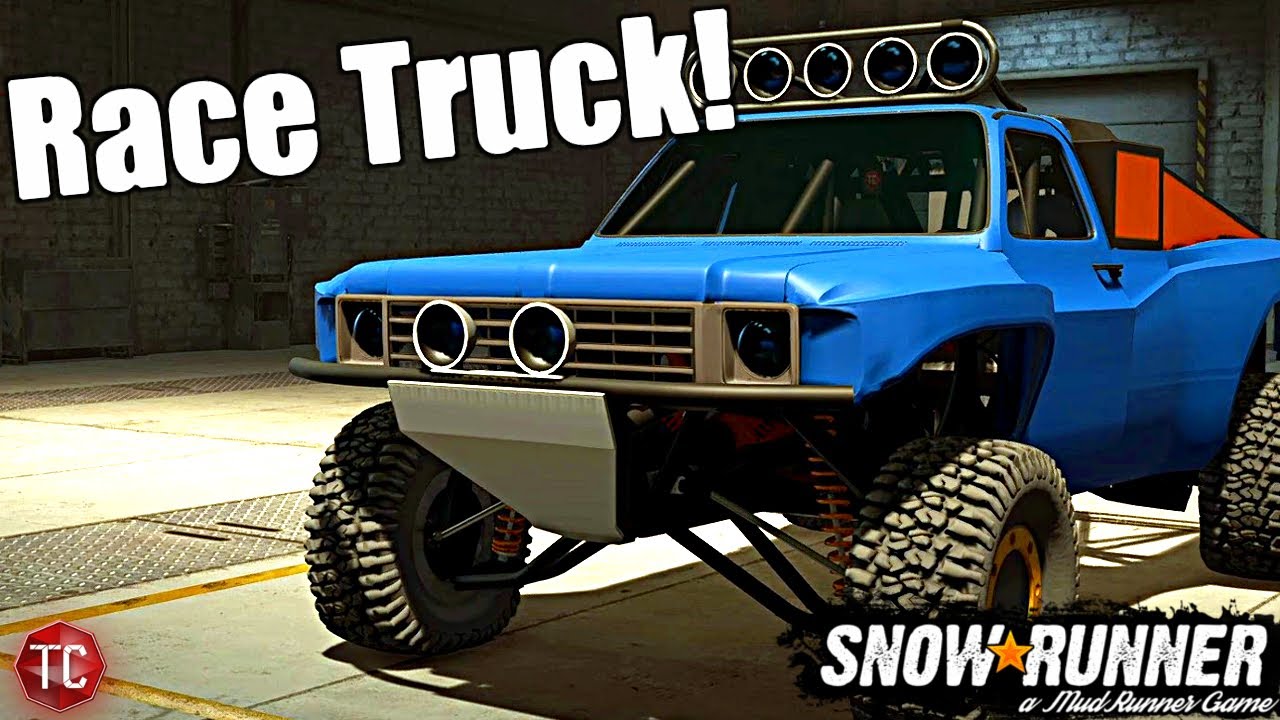 SnowRunner: This NEW RACE TRUCK is AMAZING!