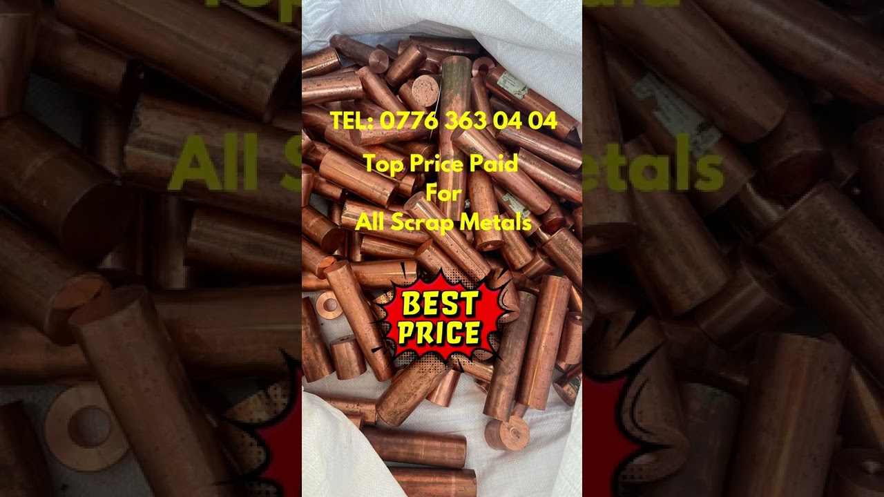Scrap copper rods wanted / buyer / sell London and Surrey | Scrap Metal Recycling Tel 0776 363 04 04