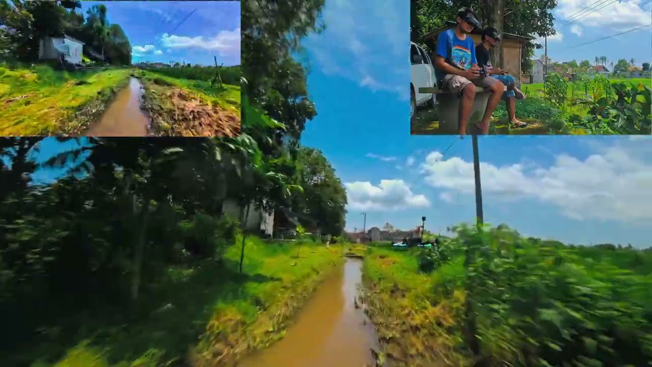 Drone FPV Terbang di bareng | chasing fpv