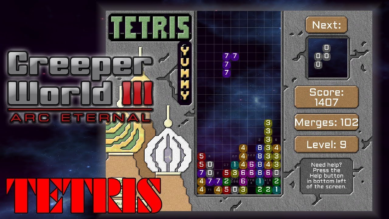 I made a fool of myself | YUMMY TETRIS | yum234 | Creeper World 3 Gameplay