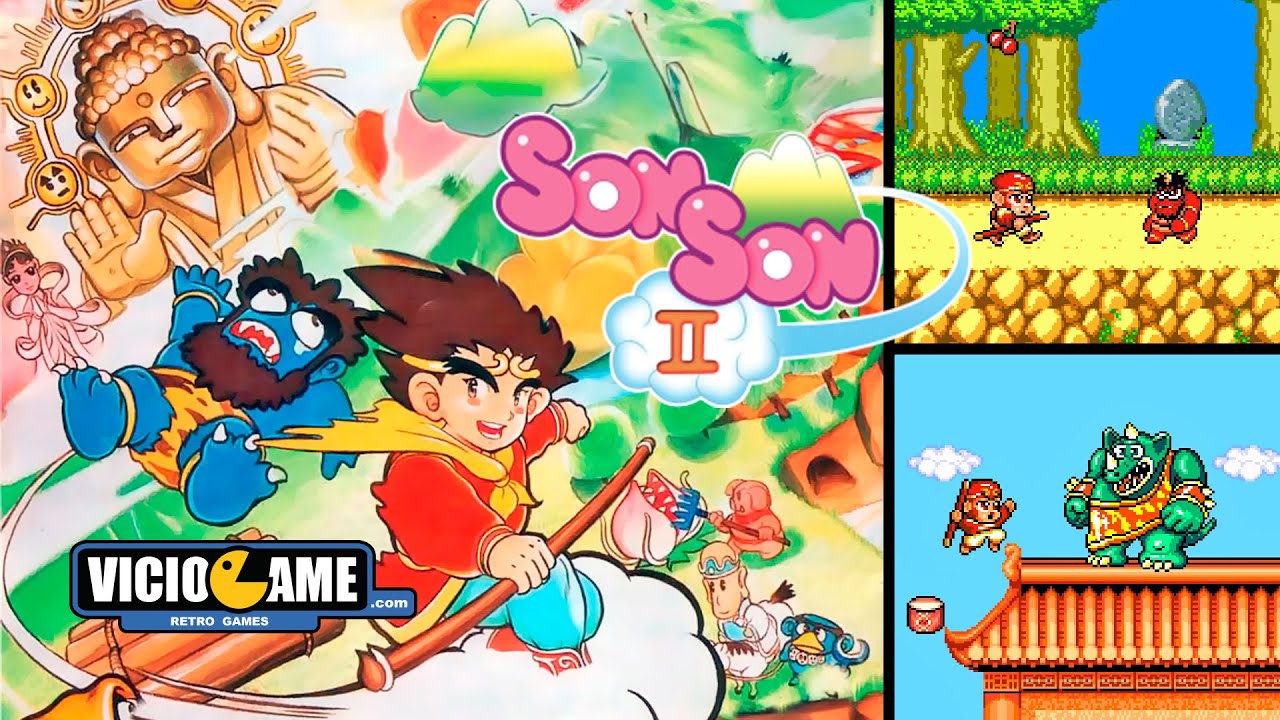 🎮 SonSon II (TurboGrafx-16) Complete Gameplay