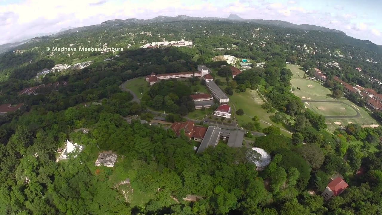 University of Peradeniya - a brief introduction to The Garden University, Hanthana Sihine