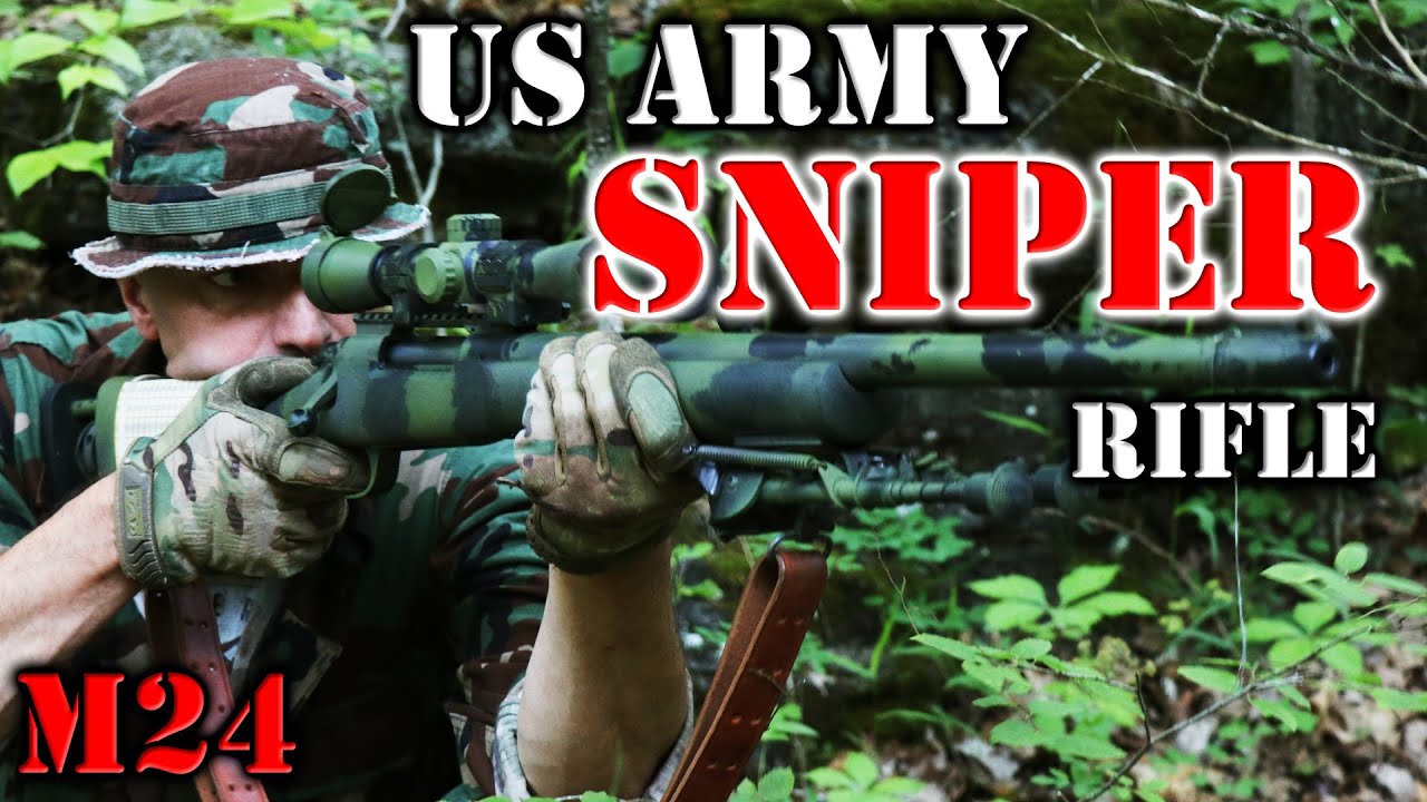 Снайперская винтовка M24 - Армия США!