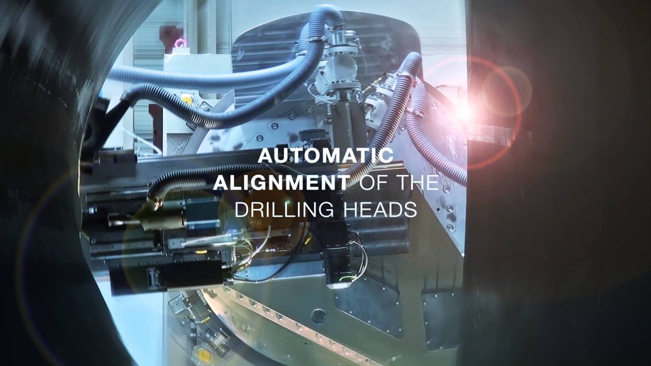 HAWART Rotor Blade Root Milling & Drilling Machine