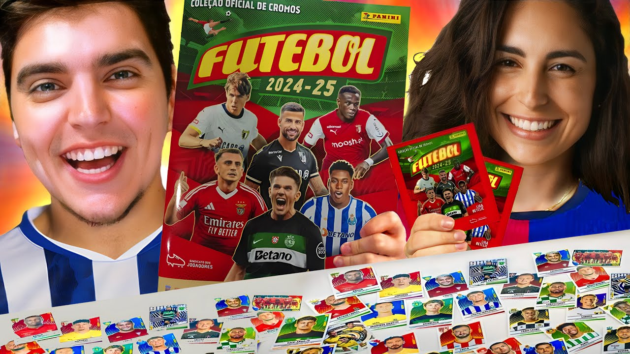 FIZEMOS O FUT DRAFT COM A PANINI FUTEBOL 2024-25
