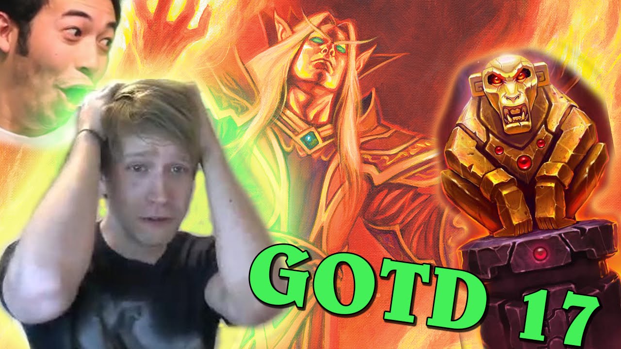 Savjz Hearthstone: One of the most insane Golden Monkey games of all time! (GOTD 17)