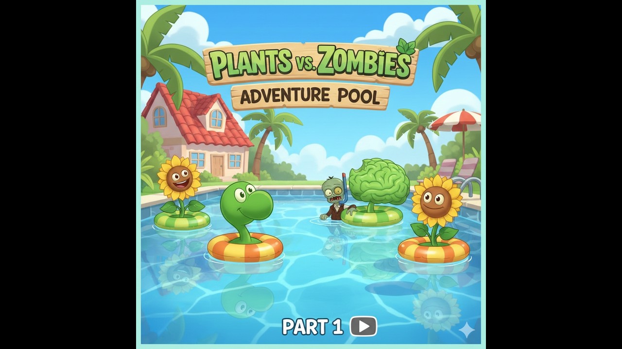Ertu Havuz Savaşında! Su Zombileri Geldi! 🌊🧟‍♂️🔥 #plantsvszombies #plantsvszombie @PlantsVsZombies