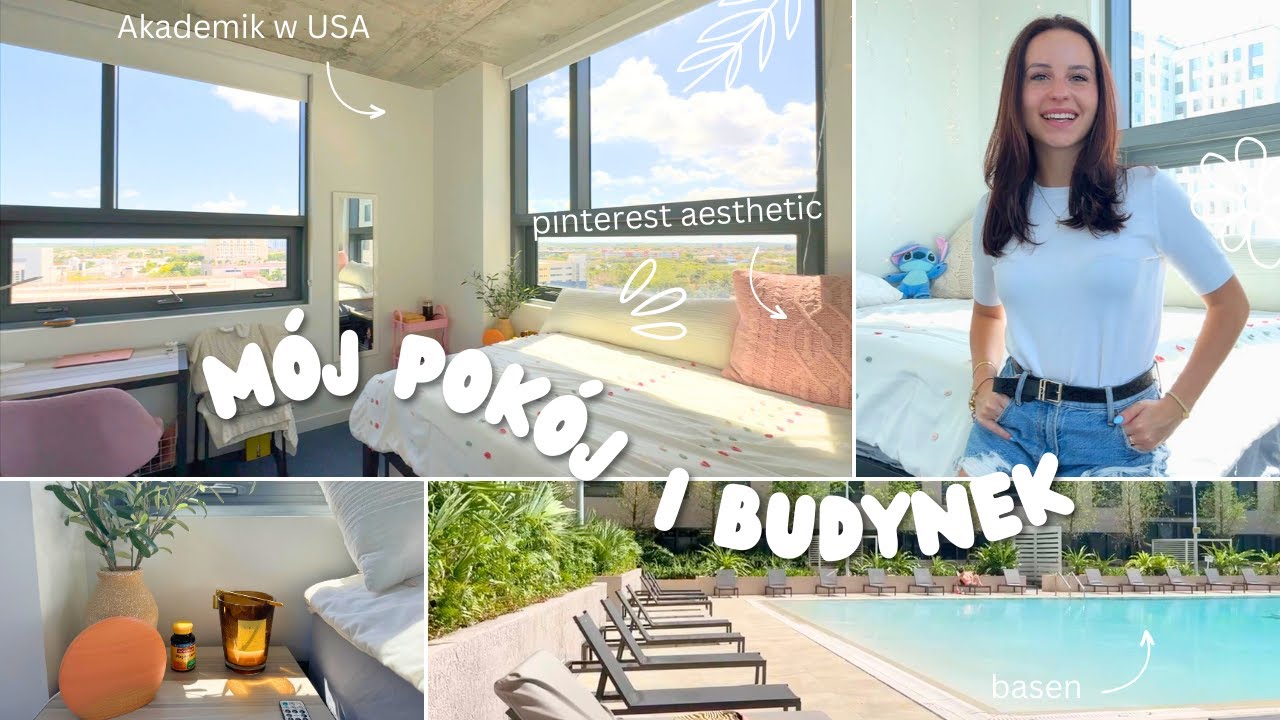 2025 MÓJ POKÓJ I BUDYNEK | USA, room tour, akademik, *pinterest aesthetic*