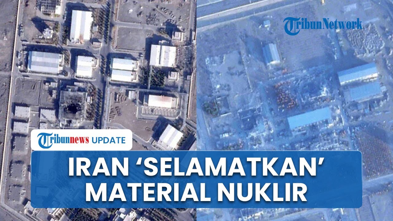 Iran Berupaya Menyelamatkan Material Nuklir dari Lokasi yang Hancur, Terekam di Citra Satelit