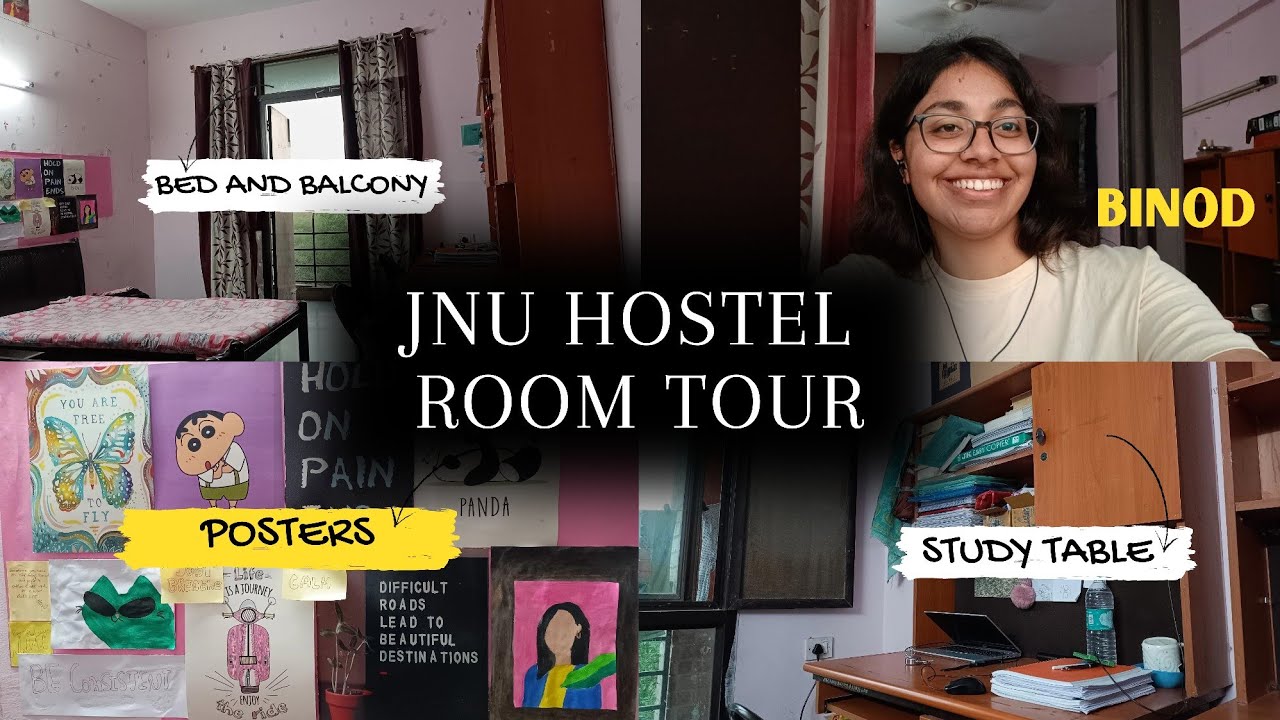 MY HOSTEL ROOM TOUR | Koyna Hostel | JAWAHARLAL NEHRU UNIVERSITY || SUNIDHI SAHNI 