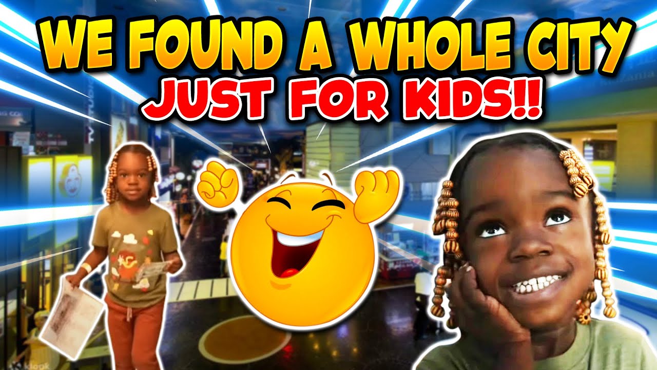 We Found A WHOLE CITY JUST FOR KIDS! | Visiting KidZania: The Smallest City For Kids Only