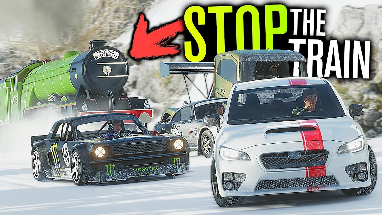 How to STOP the TRAIN in Forza Horizon 4!
