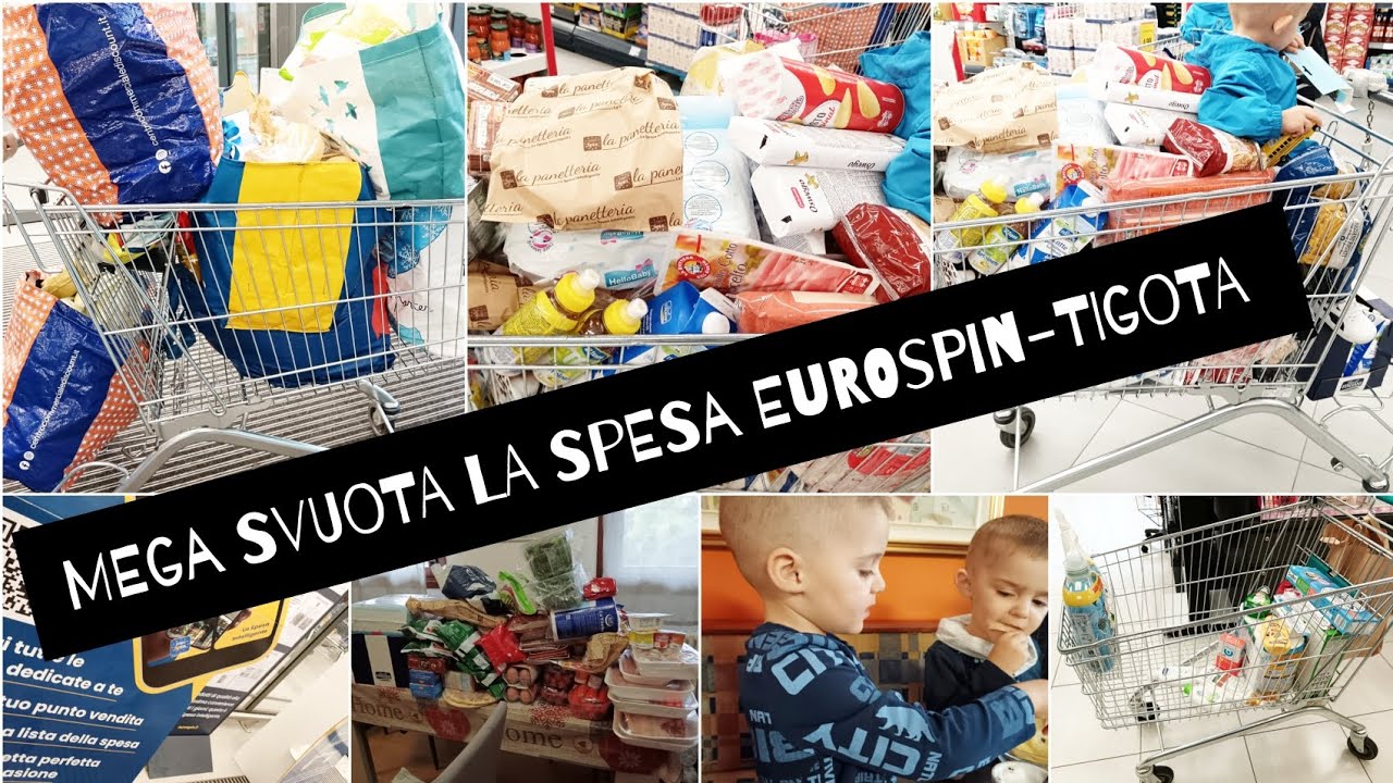MEGA SVUOTA LA SPESA EUROSPIN E TIGOTÀ