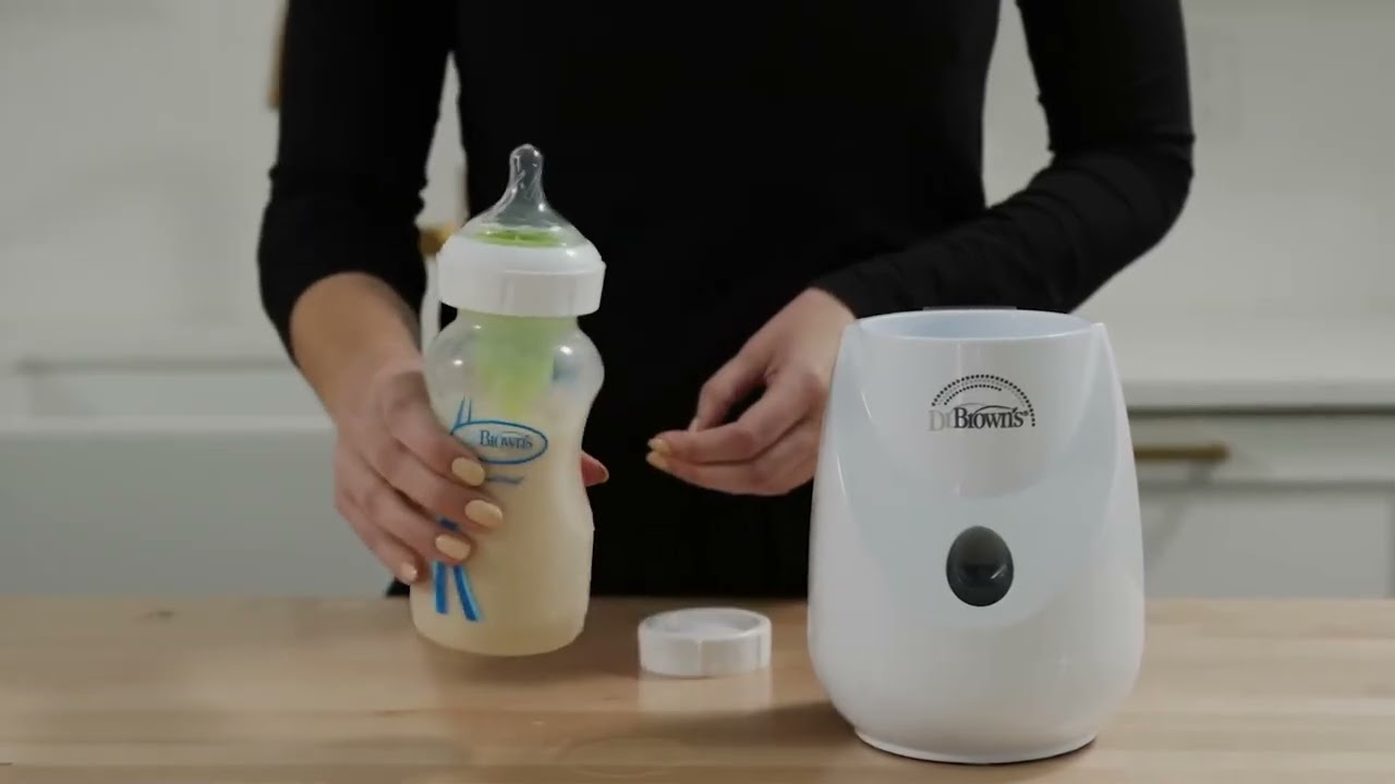 Warm in 80 Seconds! Dr Brown's Insta-Feed Bottle Warmer