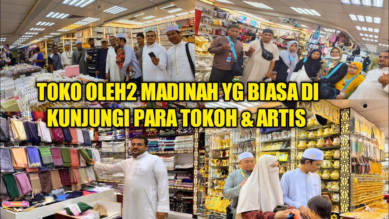 VIRAL !! INILAH TOKO OLEH2 MURAH DI HADAPAN MESJID NABAWI MADINAH !