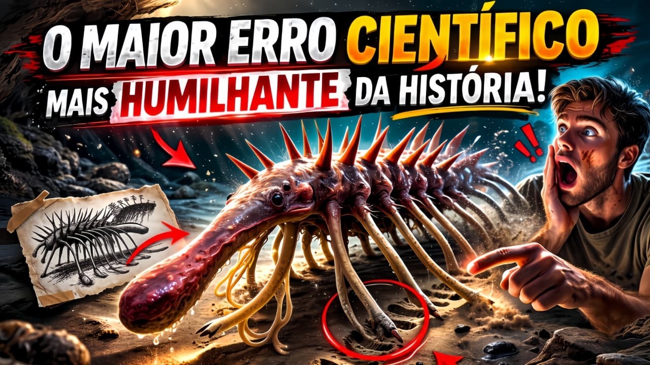 O Maior Erro da Ciência? Eles Estudaram Fezes Por 40 Anos Achando Que Era Um Cérebro!