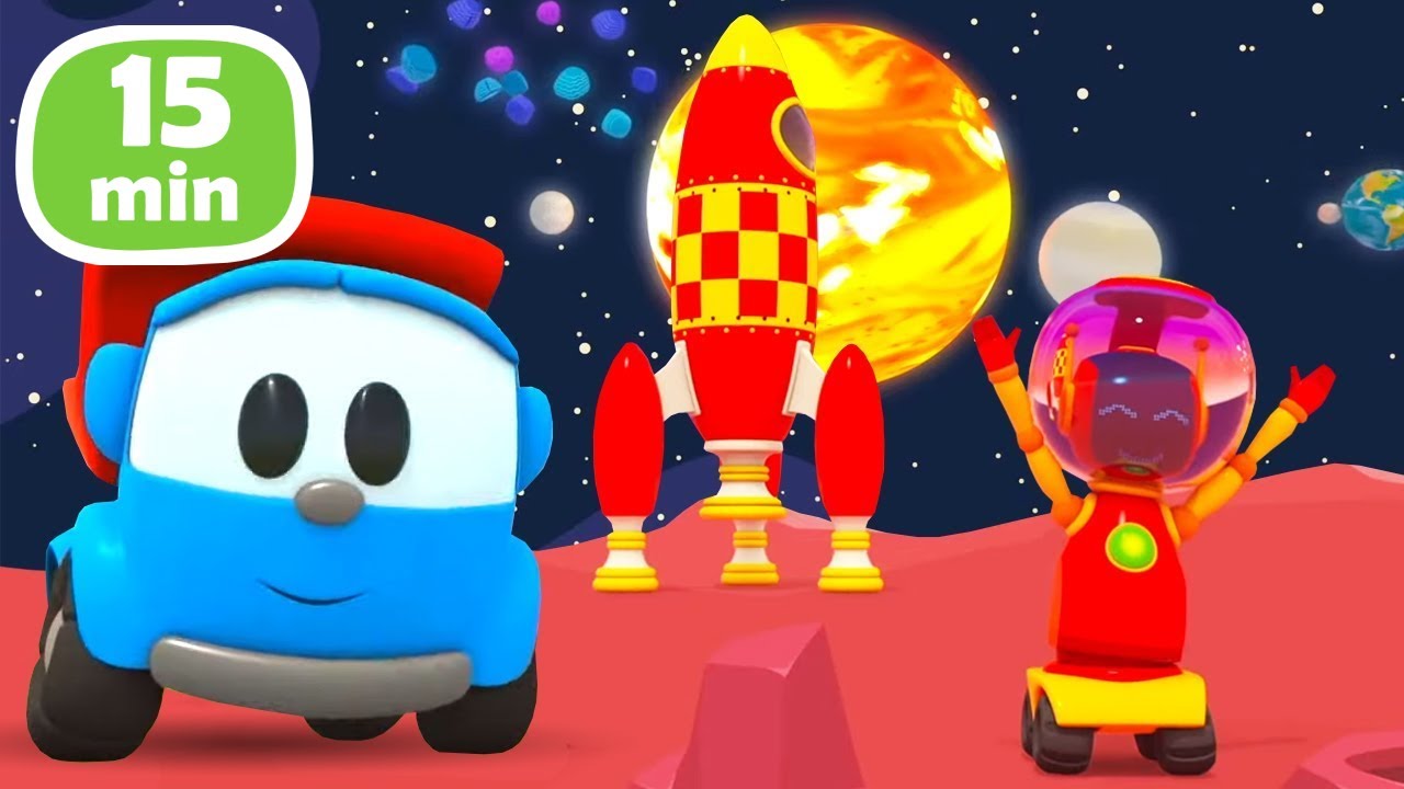 Vamos aprender os nomes dos planetas do sistema solar com o Léo, o caminhão! Música para bebê