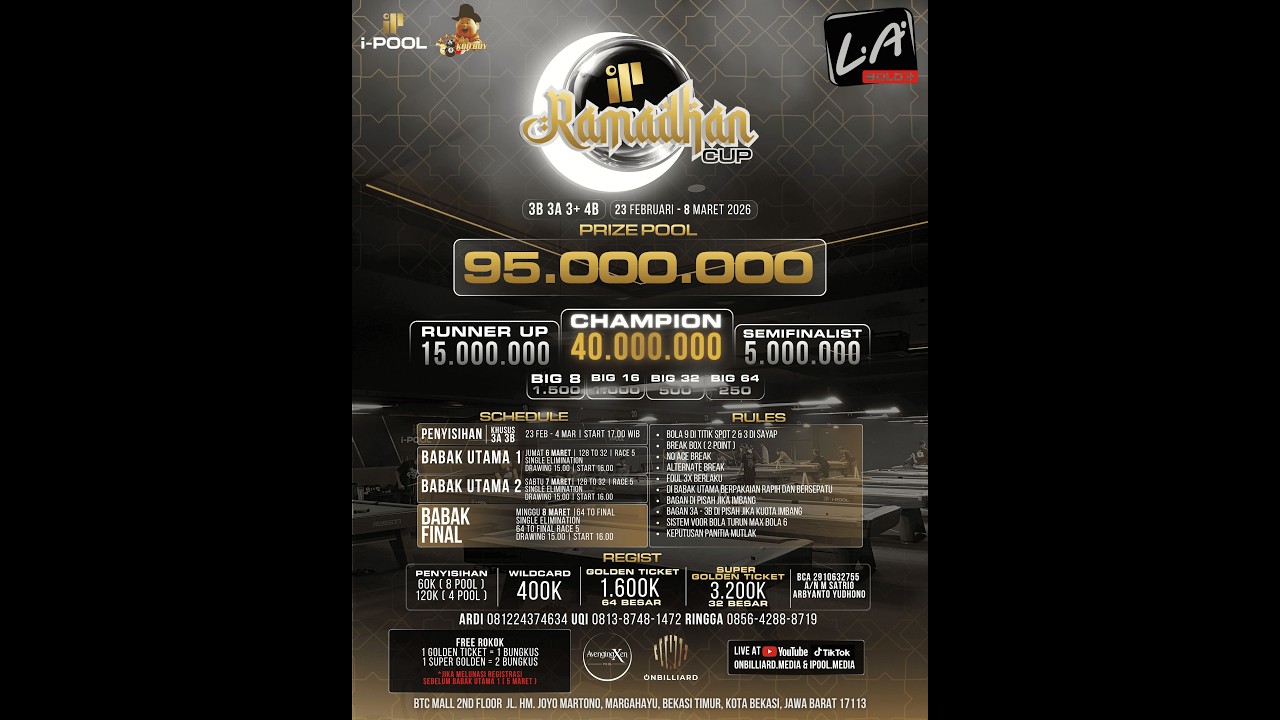 IPOOL RAMADHAN CUP FINAL DAY