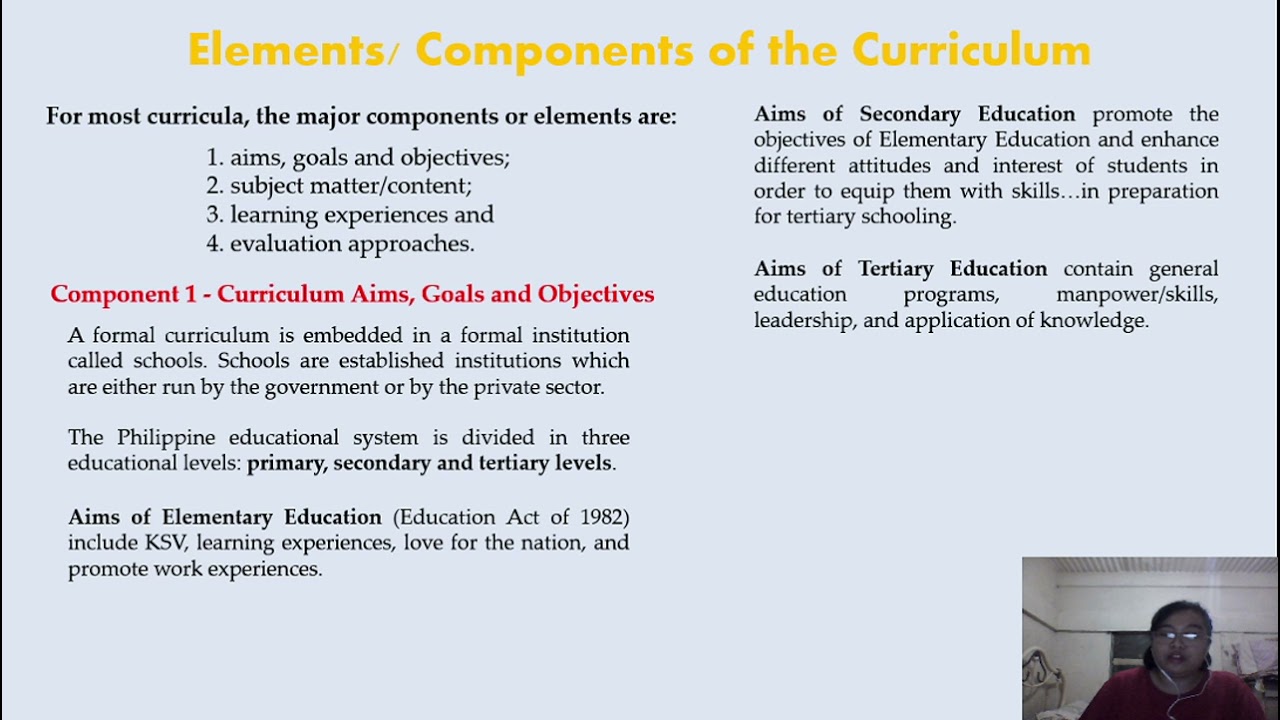 Concepts, Nature and Purposes of Curriculum - Types of Curriculum