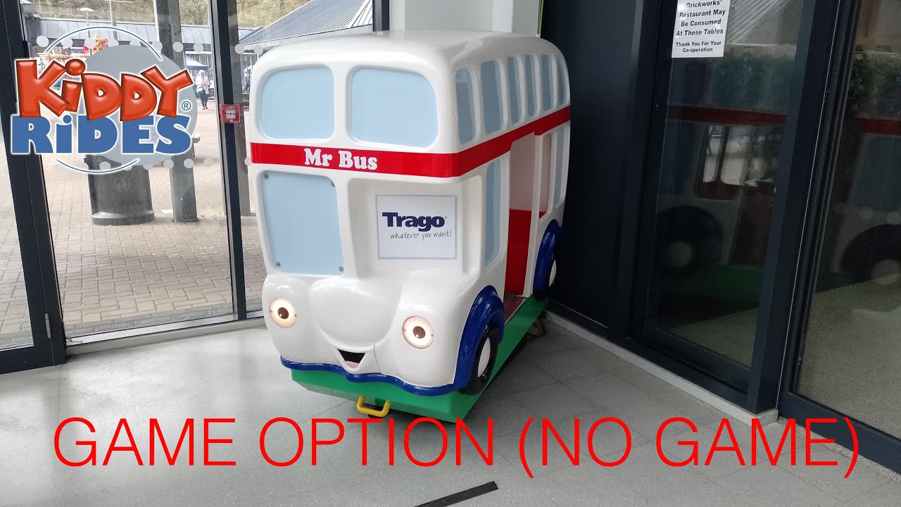 Northern Leisure Mr Bus Kiddie Ride (Game Option - No Game)