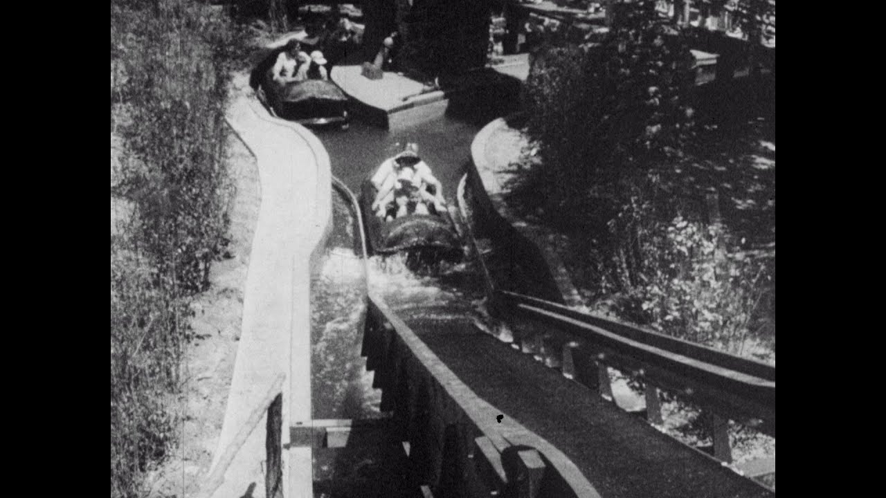 El Aserradero Log Flume Ride at Six Flags Over Texas - Original Commercial (1963) [FTD-0413]
