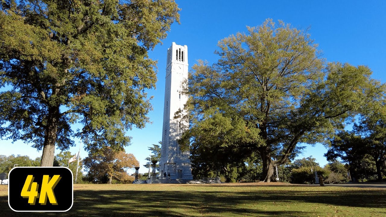 Walking North Carolina | NC State University North Campus in Raleigh