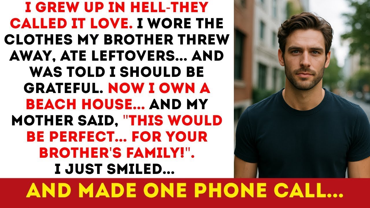 I Ate Scraps, Wore My Brother’s Trash. Now I Own A Beach House… He Asked. I Said No