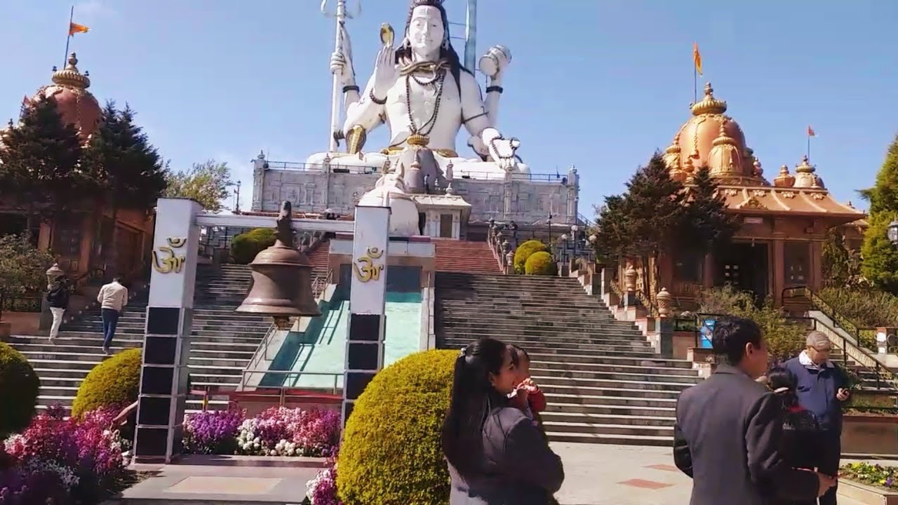 Char Dham | Huge lord Shiva Statue | Shirdi Sai Mandir | Namchi, South Sikkim