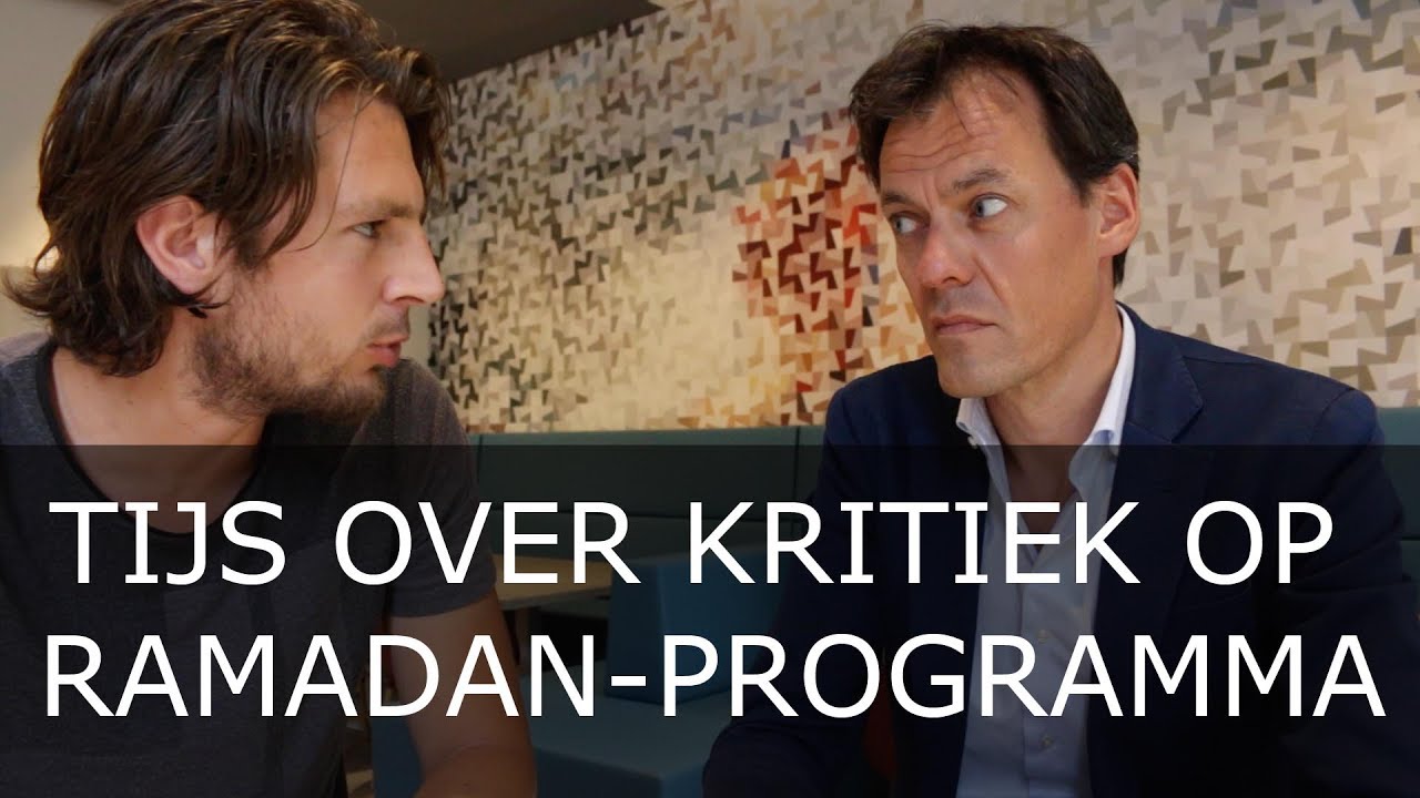 Q&A - Tijs over kritiek op Ramadan-programma