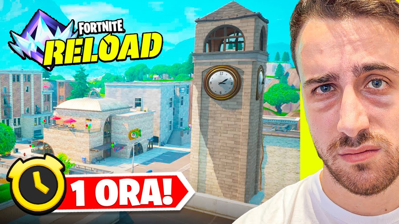 NON DOVEVO FARLO… Atterro per 1 ORA a PINNACOLI in RANKED RELOAD! Fortnite ITA