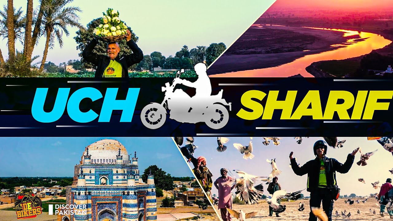 De Bikers in Uch Sharif - The City of Saints