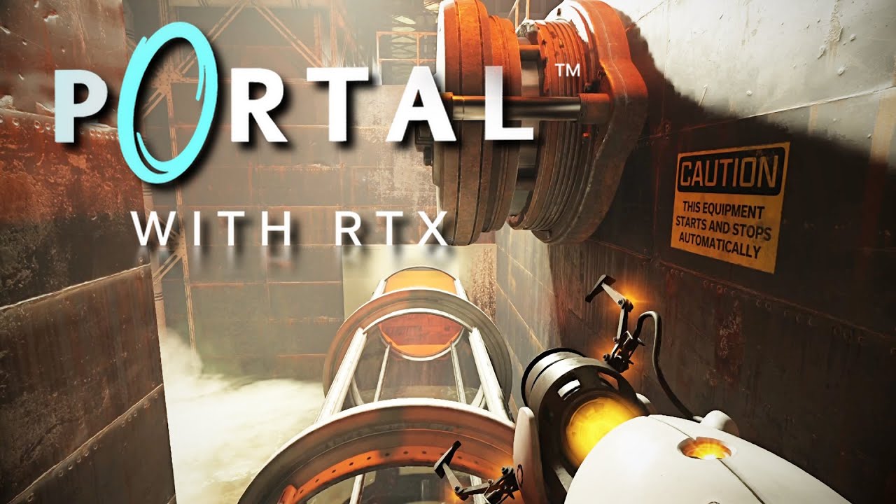 PORTAL с RTX | Полное прохождение игры | Без комментариев
