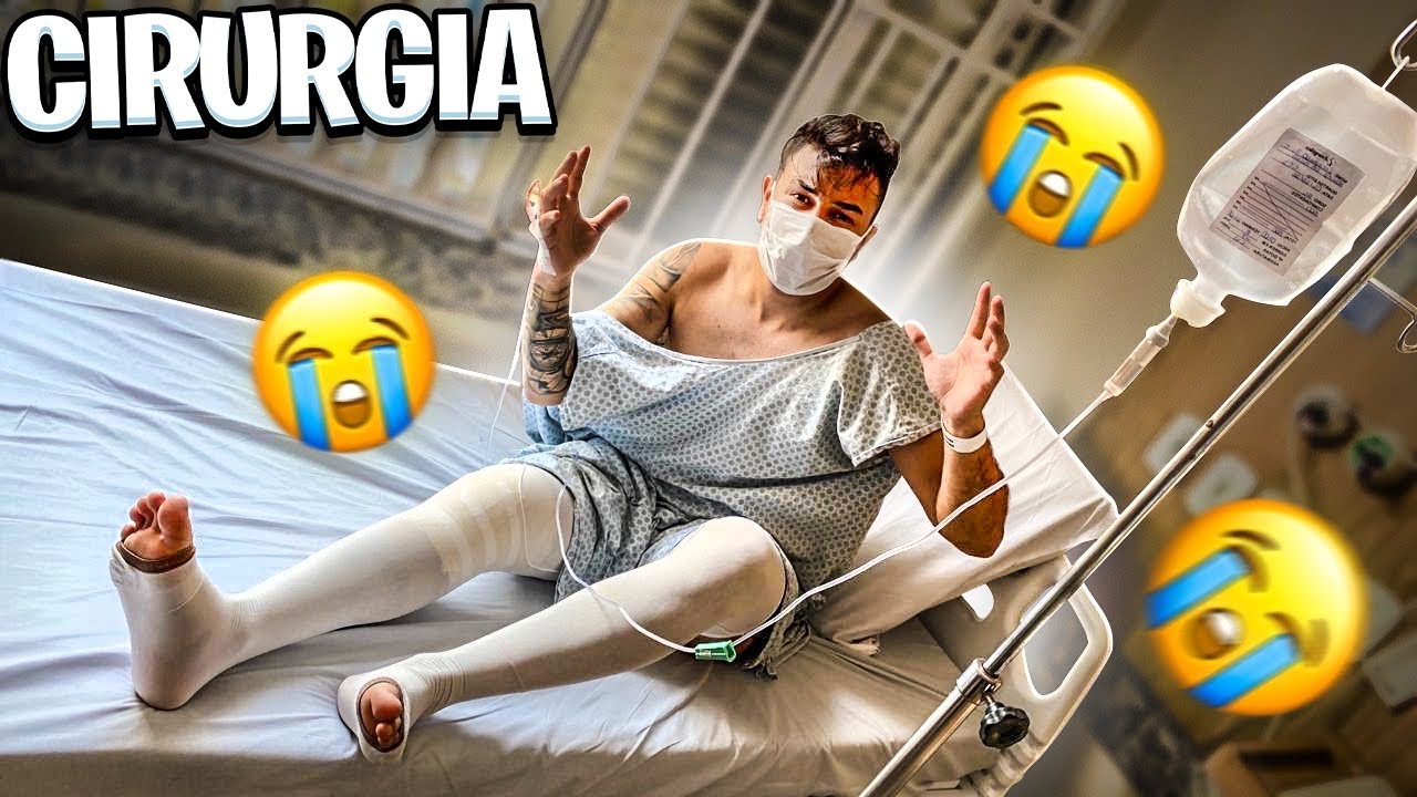 FIZ UMA CIRURGIA NO JOELHO !! *gravei tudoo*