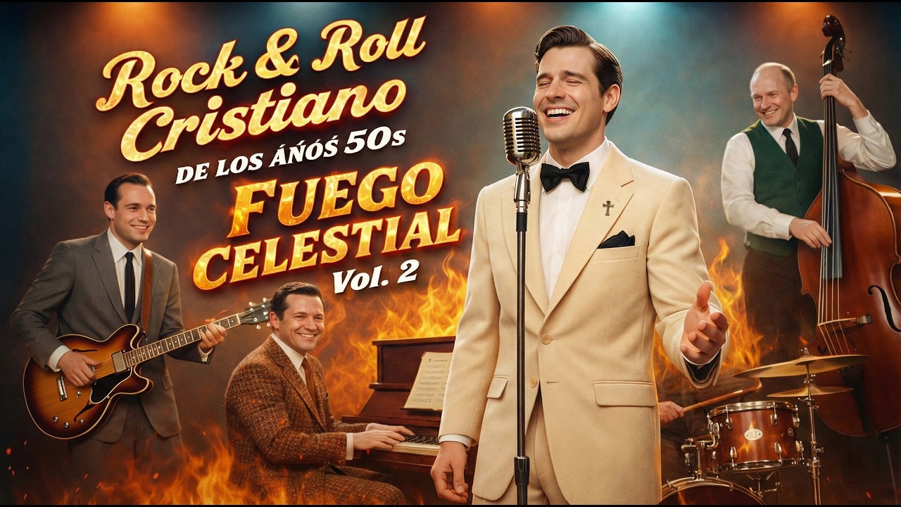 ROCK & ROLL CRISTIANO DE LOS 50S 🎸🔥 FUEGO, FE Y GOZO CELESTIAL ✨🙏